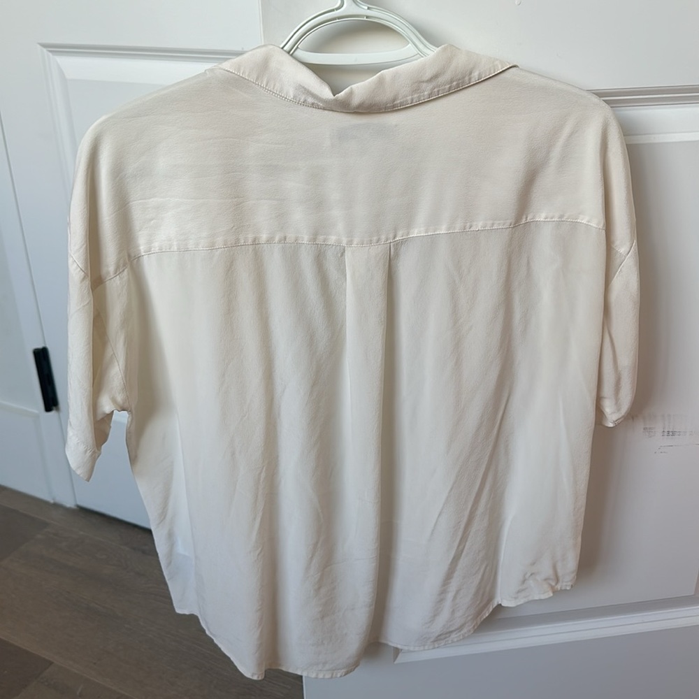 Crop Button Down - Picture 3 of 3